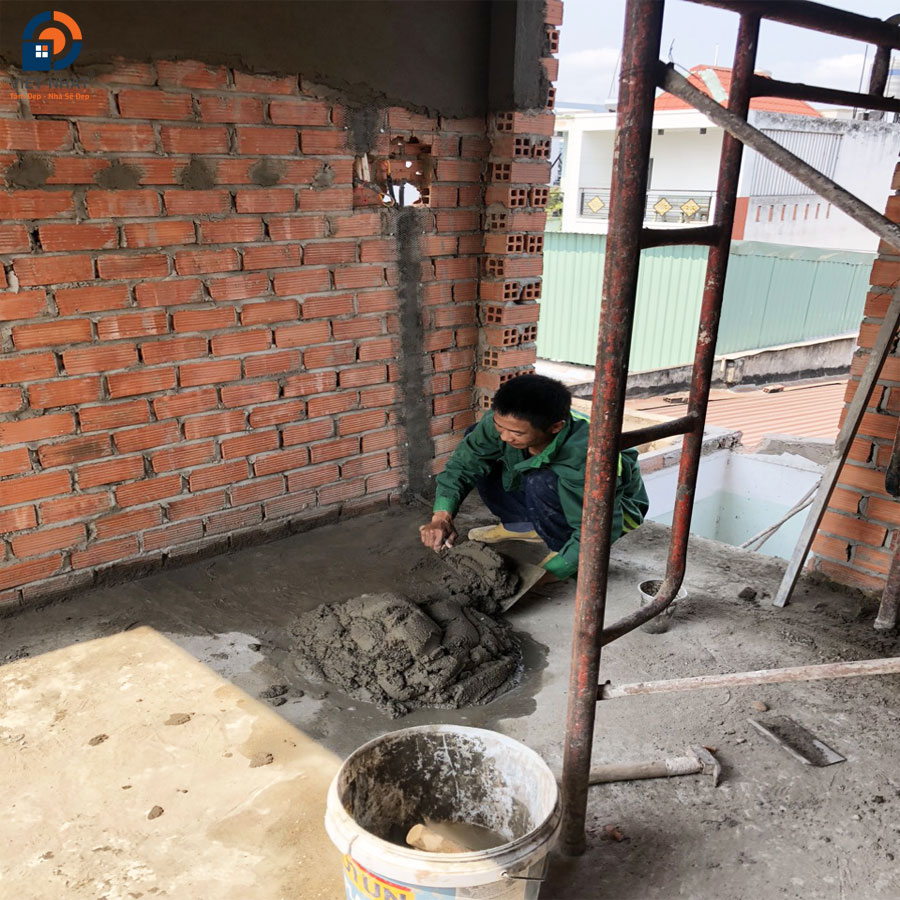 Sửa chữa cải tạo nâng nhà 2 tầng thành nhà 3 tầng nhà anh cuôn Quận Bình Tân 